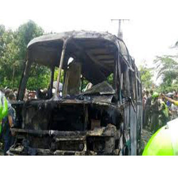 At least 26 children killed in Colombia bus fire